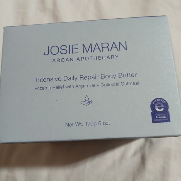 Josie Maran Argan Apothecary Intensic=ve daily repair body butter 6 oz - Picture 6 of 10